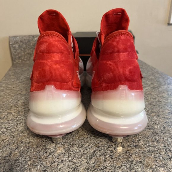 Nike Zoom Force Trout 7 Red/White‎ Metal Baseball Cleats CI3134-601 Mens Size 13 - Picture 6 of 8